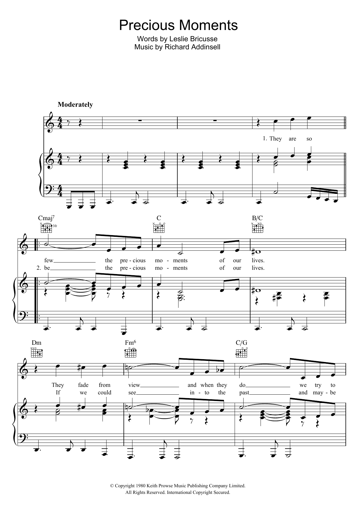 Produktgalerie: Seite 1 von 1 Precious Moments, Matt Monro, Gesang, Gitarre, Klavier
