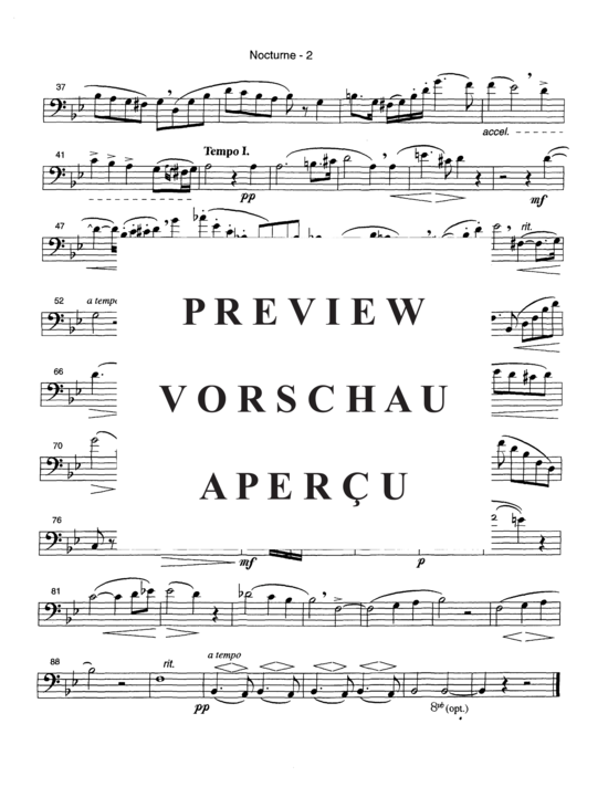 Product gallery: Page 15 of 15 Nocturne , , (euphonium + piano)