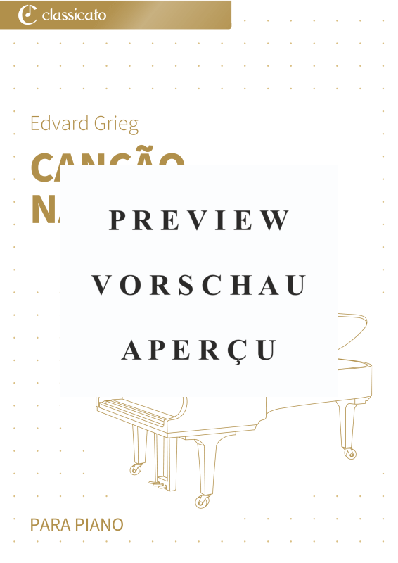 Product gallery: Page 2 of 6 Canção nacional - N.º 8 de Lyric Pieces, Livro 1, op. 12, , Piano Solo
