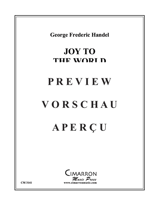 Product gallery: Page 2 of 13 Joy to the World , , (Trumpet ensemble 1-9 trumpets)