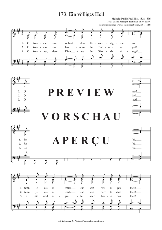 Product gallery: Page 2 of 3 Ein völliges Heil , , (mixed choir)
