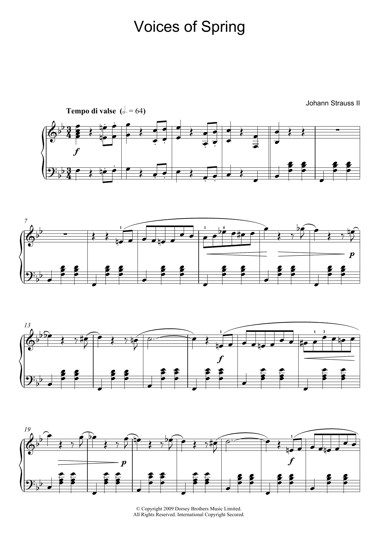 Product picture to: Waltz: Voices Of Spring