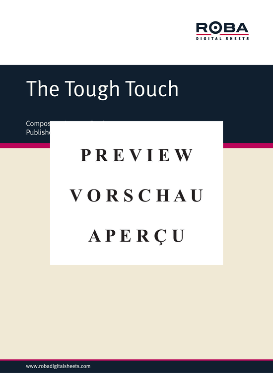 Product gallery: Page 2 of 2 The Tough Touch , Denjean, Jacques, (Melody in C + chords)