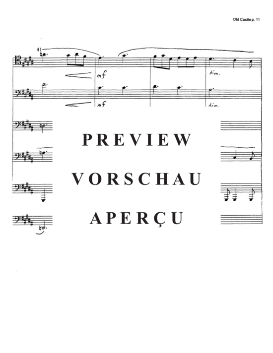 Produktgalerie: Seite 13 von 21 The Old Castle , , (Tuba Ensemble EEETTT)