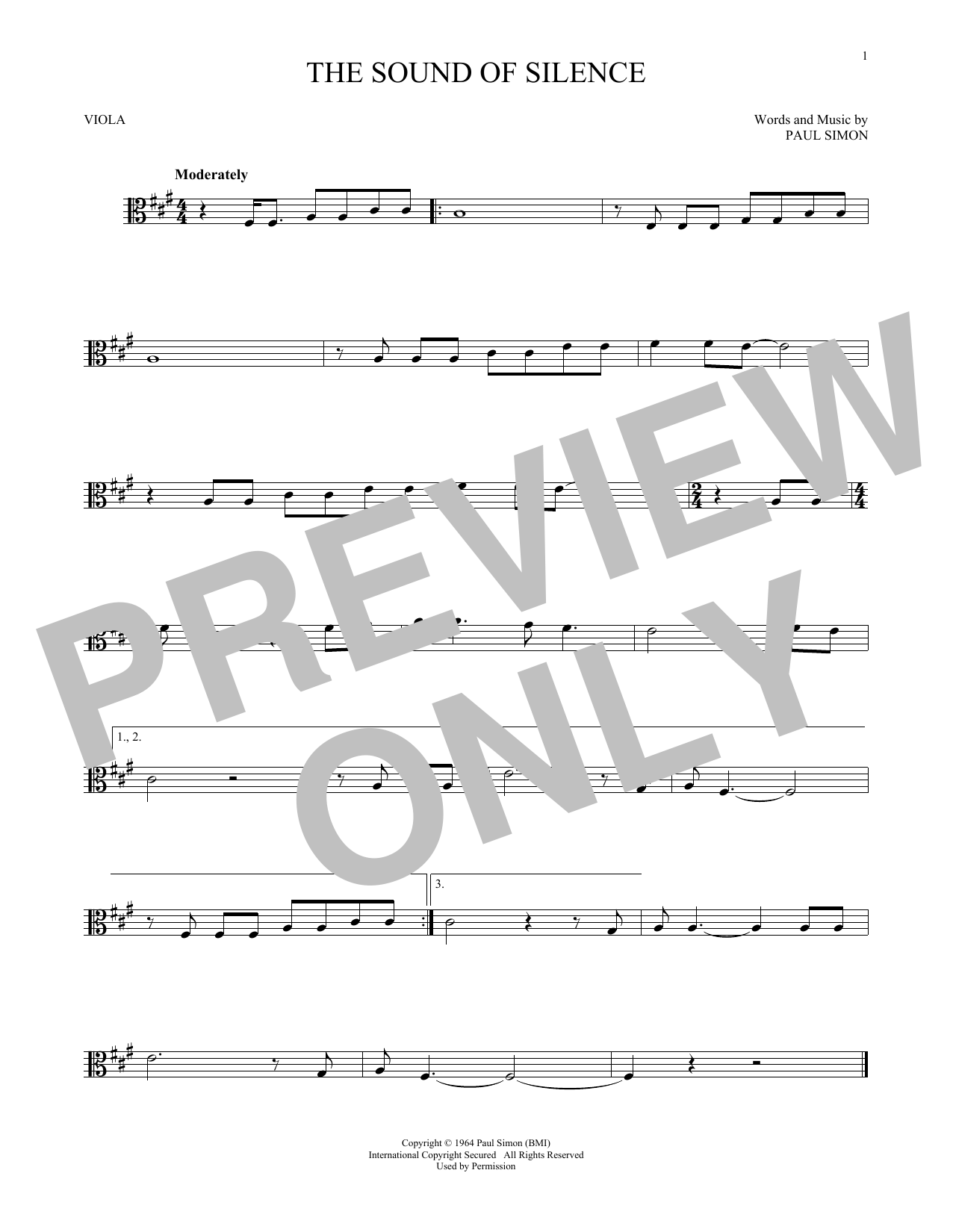 Product gallery: Page 1 of 1 The Sound Of Silence, Simon & Garfunkel