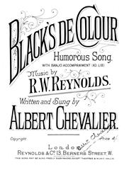 Produktbild zu: Black's De Colour