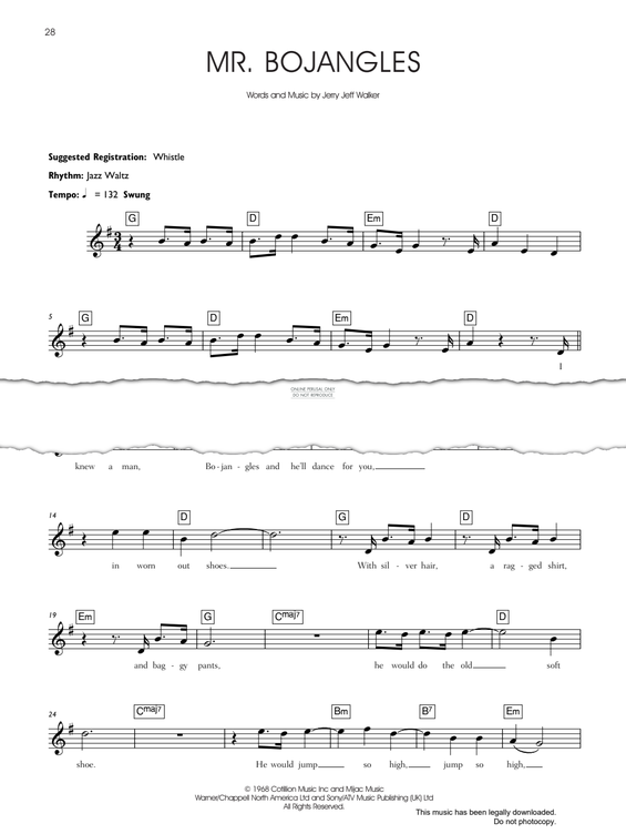 Produktgalerie: Seite 1 von 1 Mr. Bojangles, Sammy Davis Jr, Gesang, Keyboard