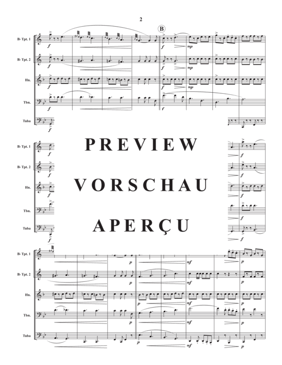 Produktgalerie: Seite 4 von 18 El Capitan , , (Blechbläser Quintett)