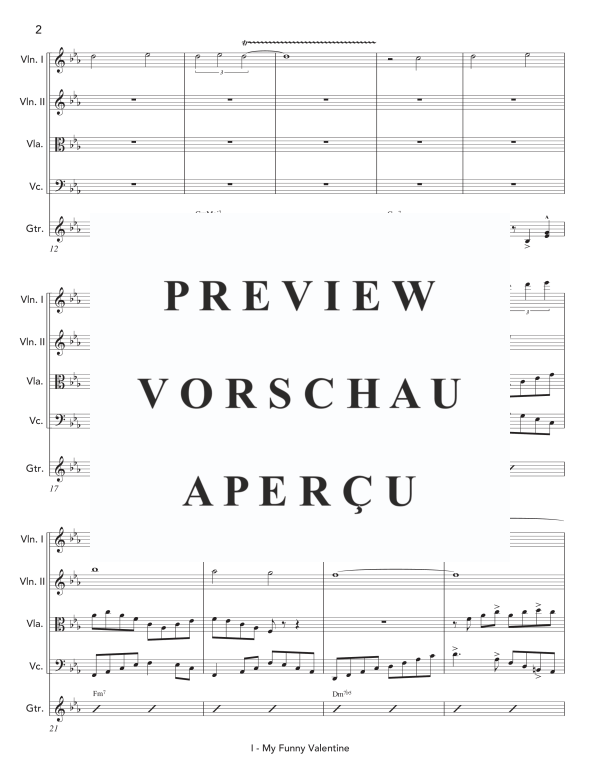 Product gallery: Page 6 of 11 String Quartet #1, , (string quartet and jazz guitar)