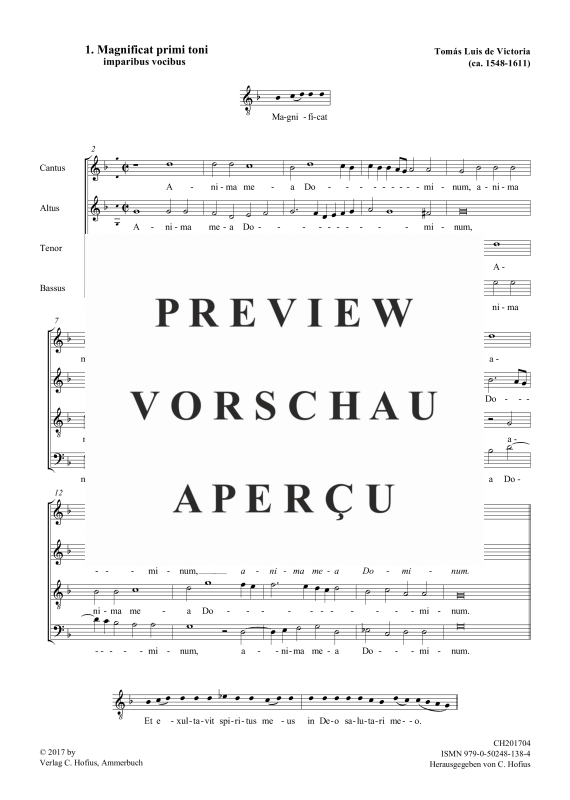 gallery: Magnificat-Kompositionen, , (4-12 Vokalstimmen)