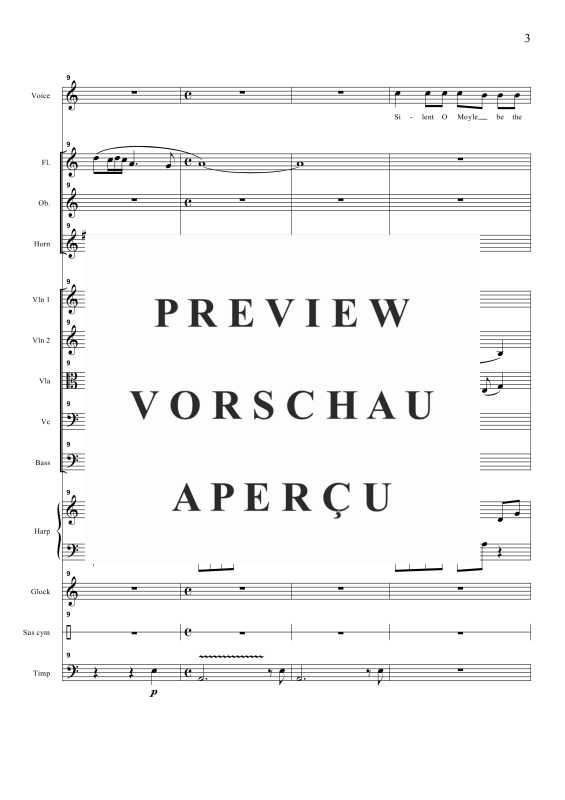Produktgalerie: Seite 6 von 11 Silent O Moyle, , Solo Gesang und kleines Orchester