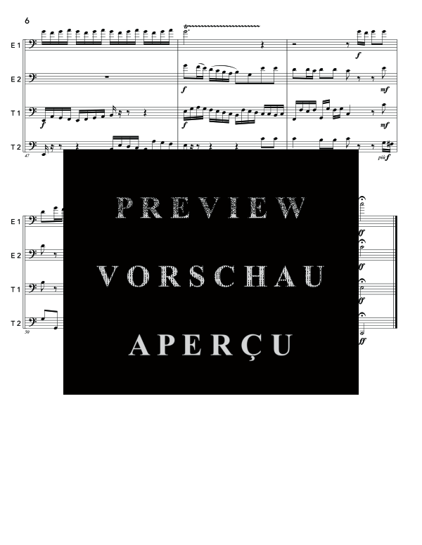 Product gallery: Page 10 of 11 Concerto in D Major, , (Tuba Quartett EETT)