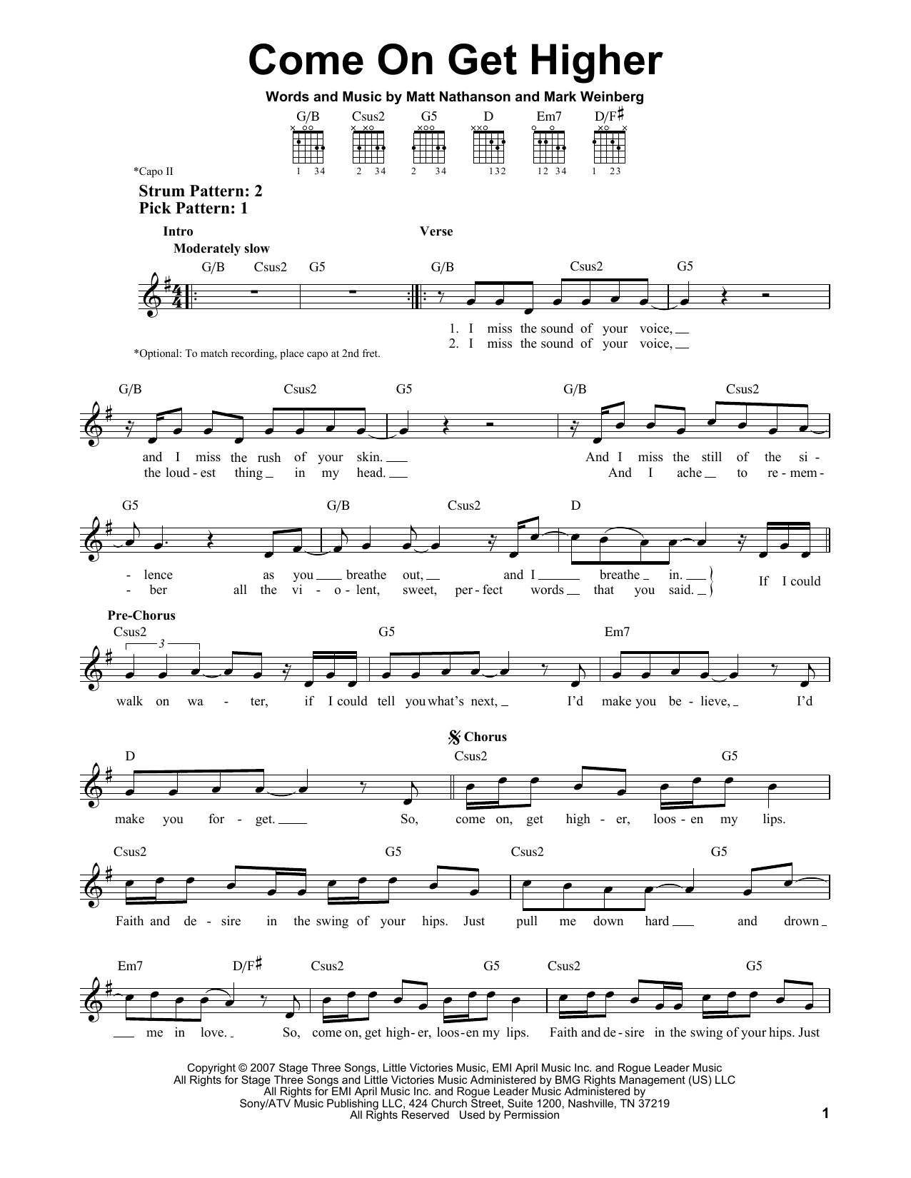 Produktbild zu: Come On Get Higher