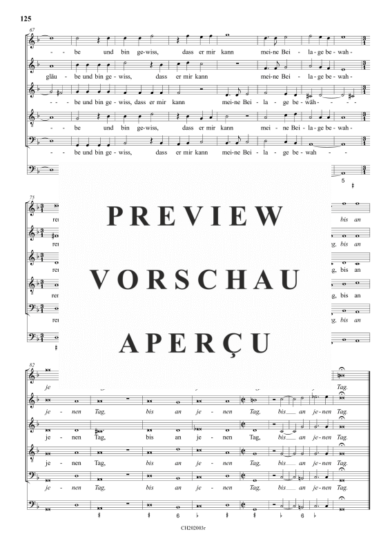 gallery: Ich weiß, an welchen ich gläube , , (Gemischter Chor 5-stimmig)