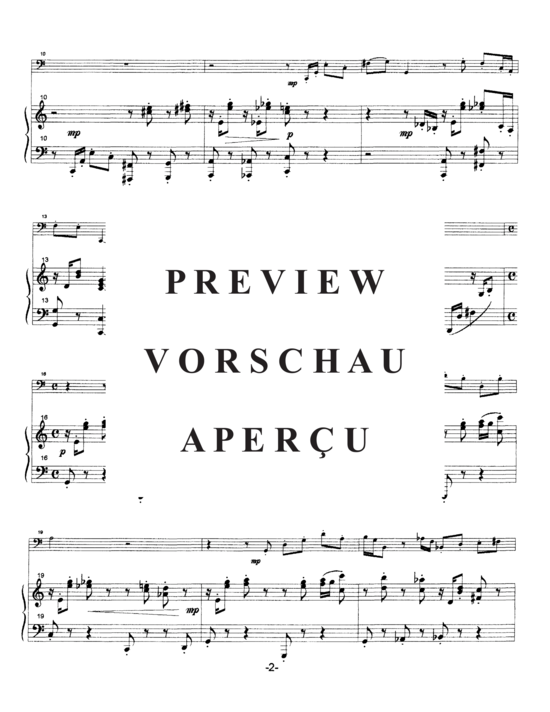 Product gallery: Page 4 of 21 Sonatina , , (tuba + piano)