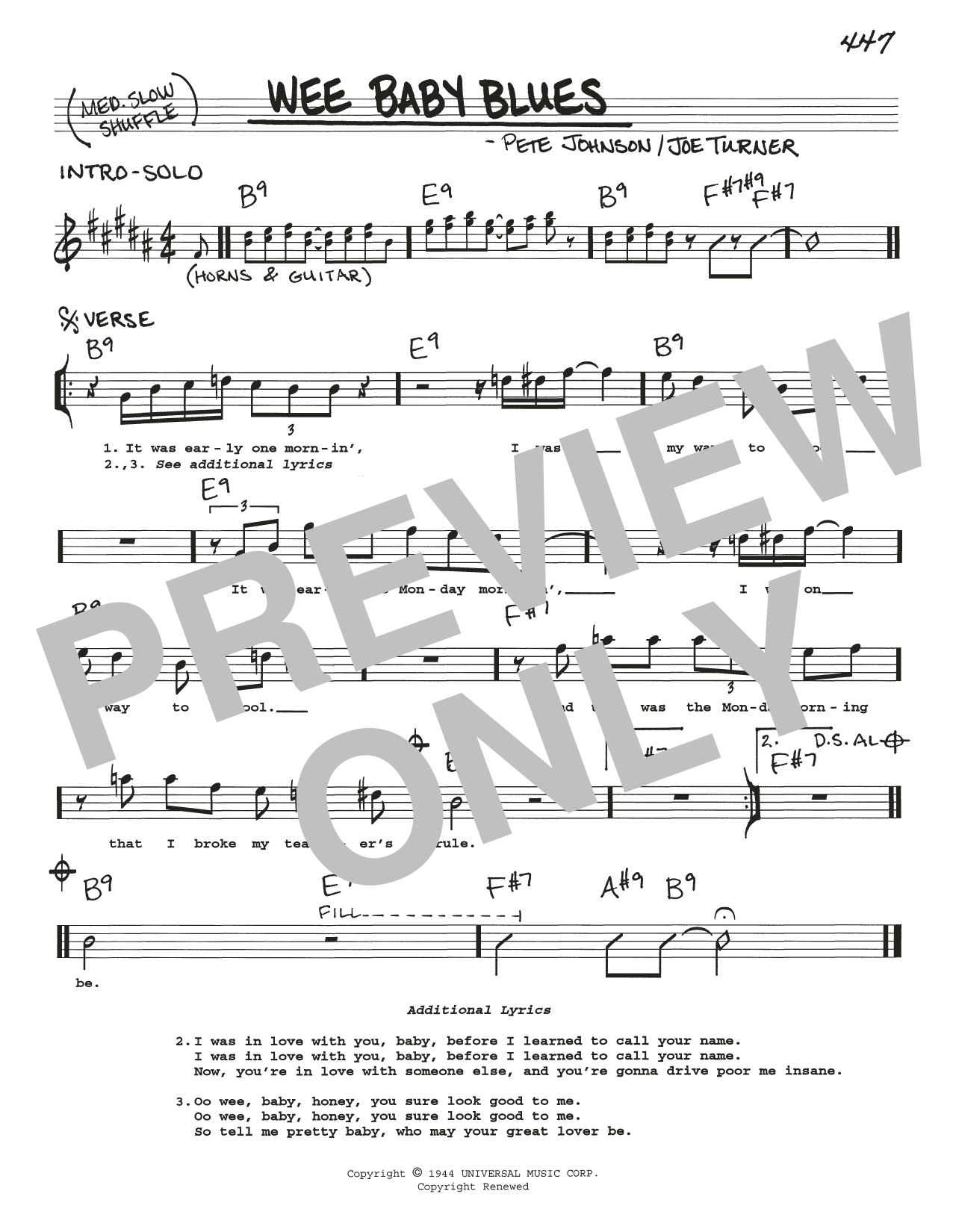 Produktbild zu: Wee Baby Blues