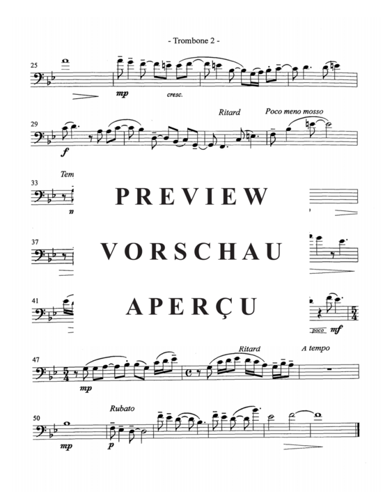 Product gallery: Page 13 of 19 Lullabye for Bear , , (5 trombones)