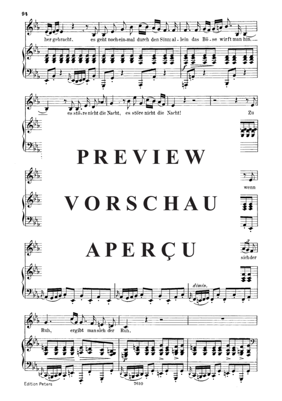 Product gallery: Page 4 of 6 Der Einsame D.800, , Low Voice and Piano