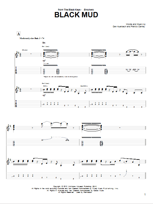 Product gallery: Page 1 of 1 Black Mud, The Black Keys