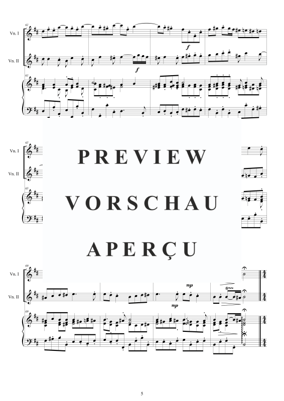 Produktgalerie: Seite 6 von 11 Trio Sonata No.8 in H-Moll Op.1, , 2 Violinen und Cembalo
