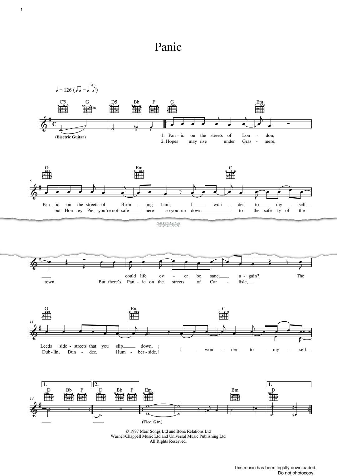 Produktbild zu: Panic