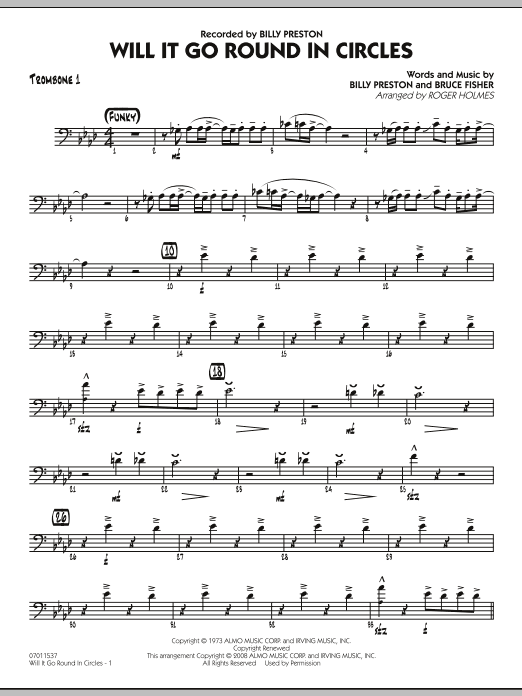 Produktgalerie: Seite 1 von 1 Will It Go Round in Circles? - Trombone 1, 