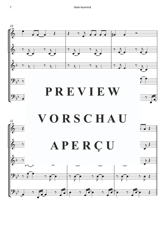 Produktgalerie: Seite 9 von 11 Ham kummst - Groovige Blechbläser-Version mit Wiener Schmäh, Speer, Seiler und, Blechbläser Quintett