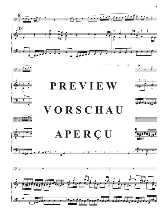 Product gallery: Page 6 of 9 Ich will nur dir zu Ehren leben , , (baritone/pos + piano)