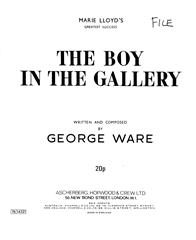 cover: The Boy In The Gallery, George Ware