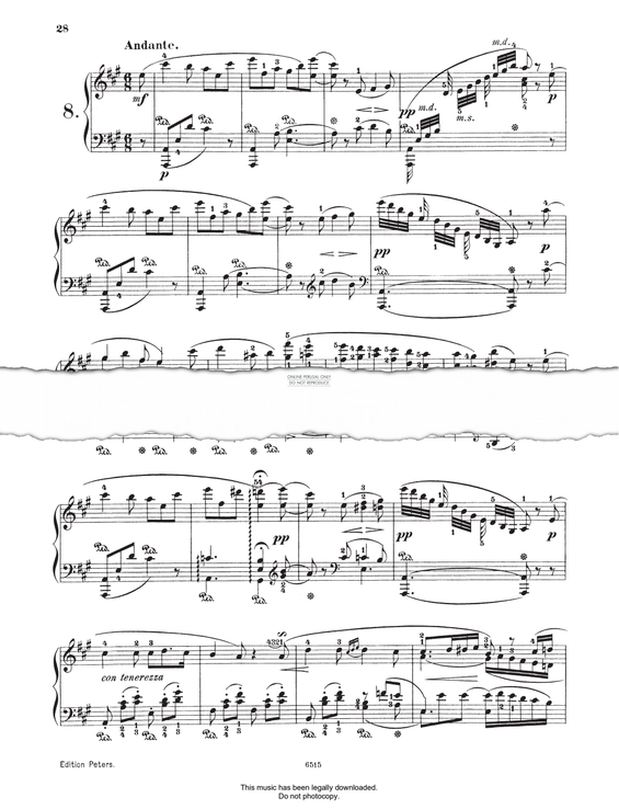 Product picture to: Nocturne No.8 in A Major