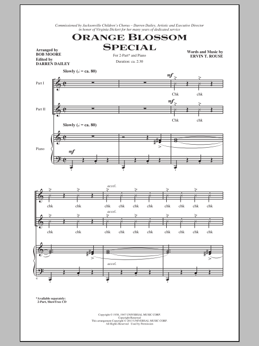 Produktbild zu: Orange Blossom Special