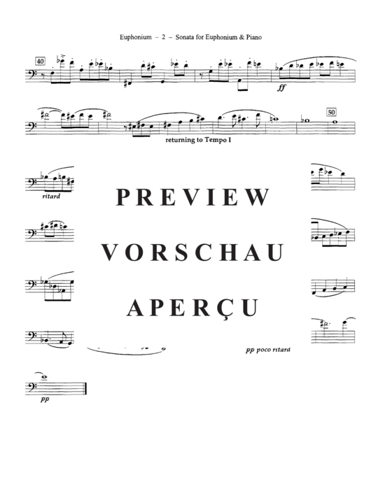 Product gallery: Page 20 of 21 Sonata , , (euphonium + piano)