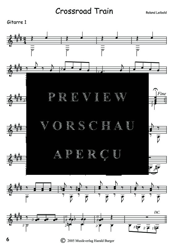 Produktgalerie: Seite 9 von 11 Wolkenflug, , Gitarre Solo
