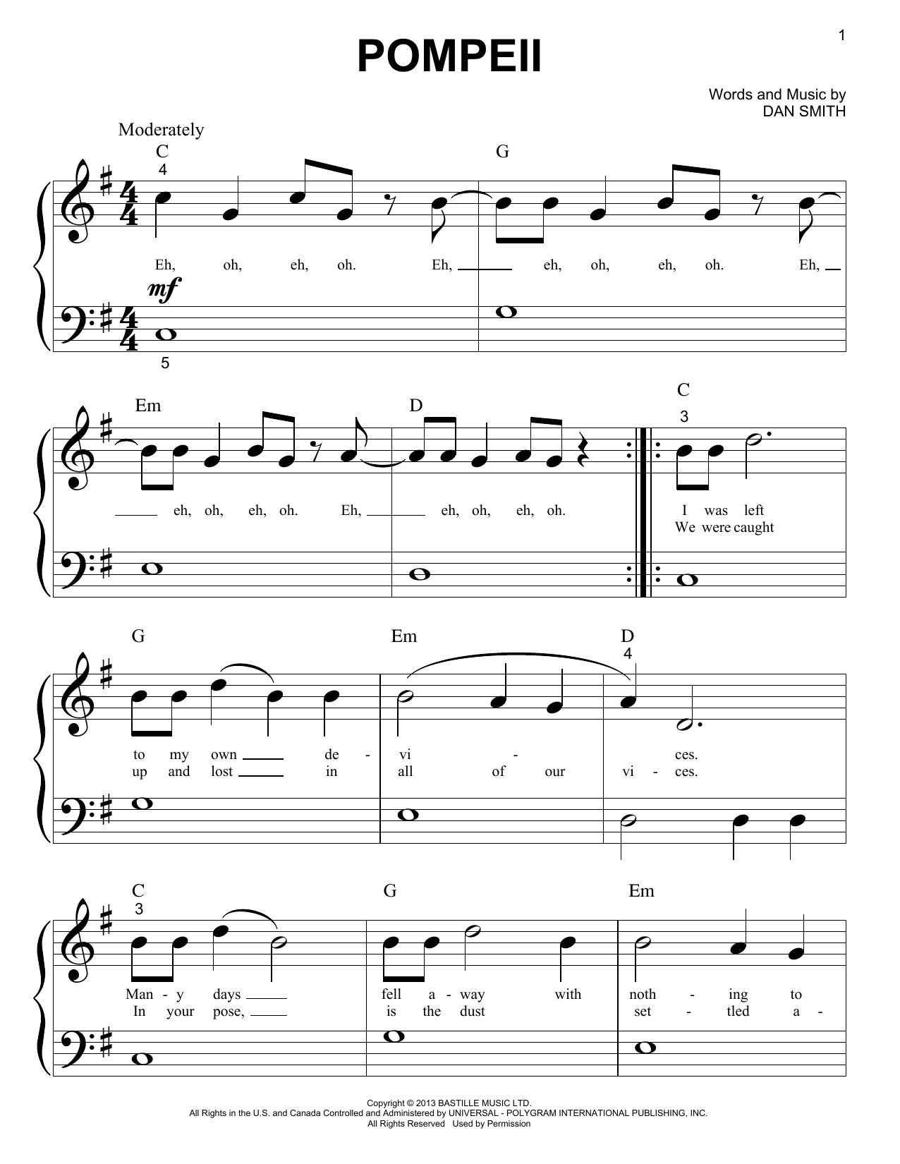 Product gallery: Page 1 of 1 Pompeii, Bastille