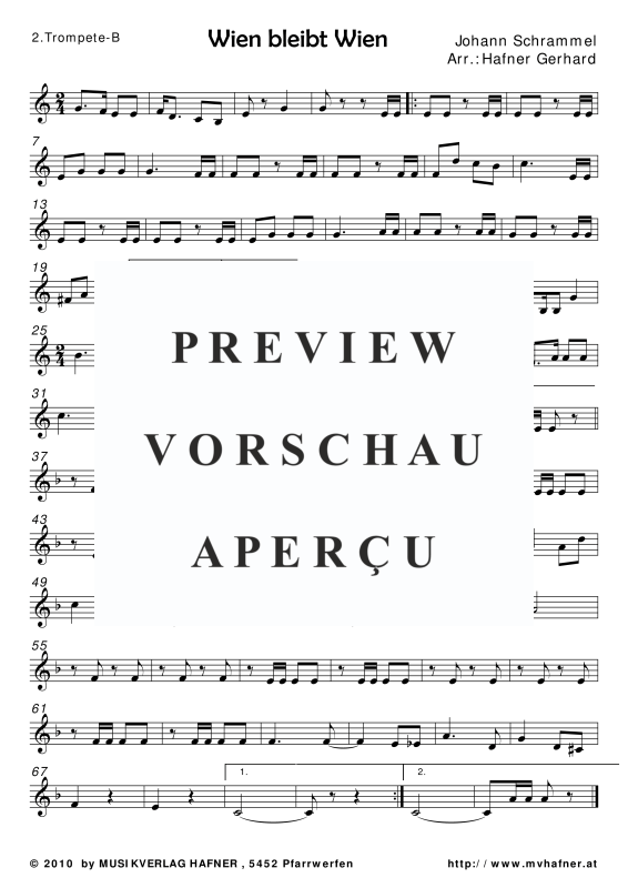 Produktgalerie: Seite 6 von 11 Wien bleibt Wien, , (Blechbläser Quintett)