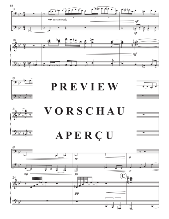 Product gallery: Page 20 of 21 Three Sketches , , (euphonium, tuba + piano)