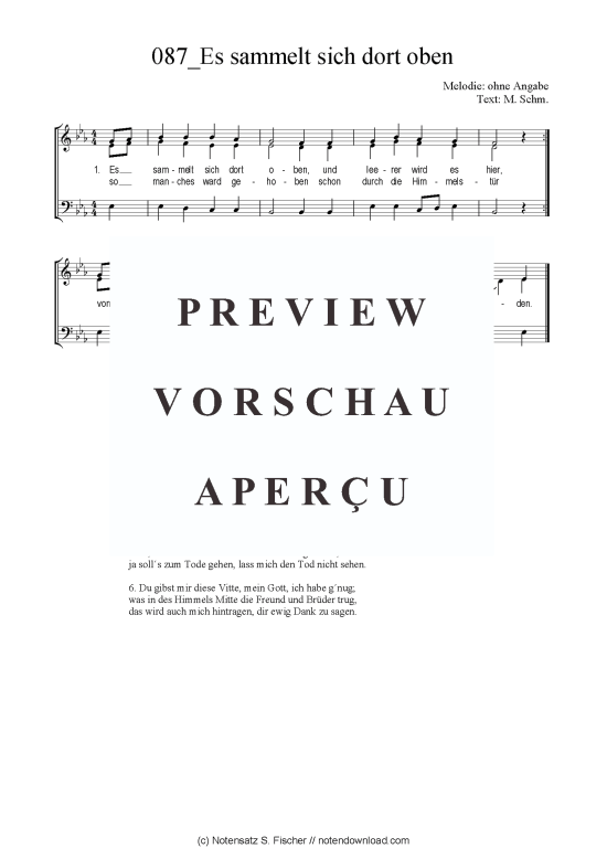 Produktbild zu: Es sammelt sich dort oben ohne Angabe / M. Schm.