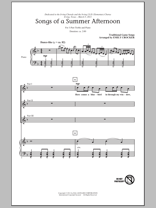 Produktbild zu: Songs Of A Summer Afternoon