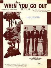 cover: When You Go Out (Go With Me), The Morgan Brothers