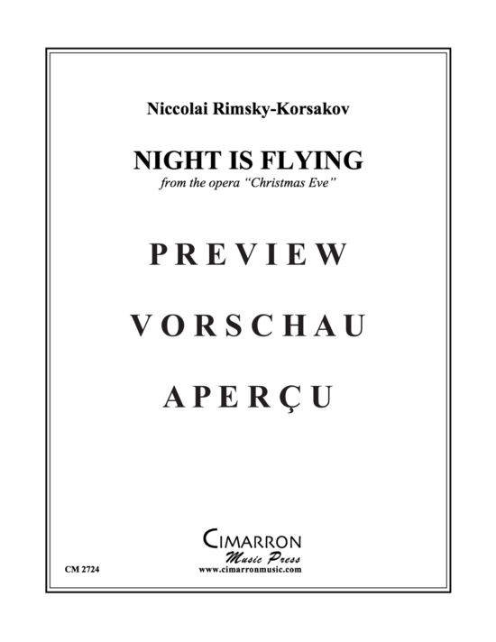 Produktgalerie: Seite 2 von 17 Night is Flying , , (Blechbläserquintett)