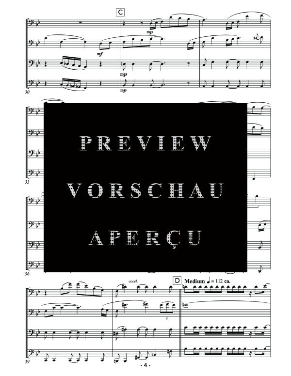 Product gallery: Page 8 of 11 Time for Euphs, , (Euphonium Quartet EEEE)