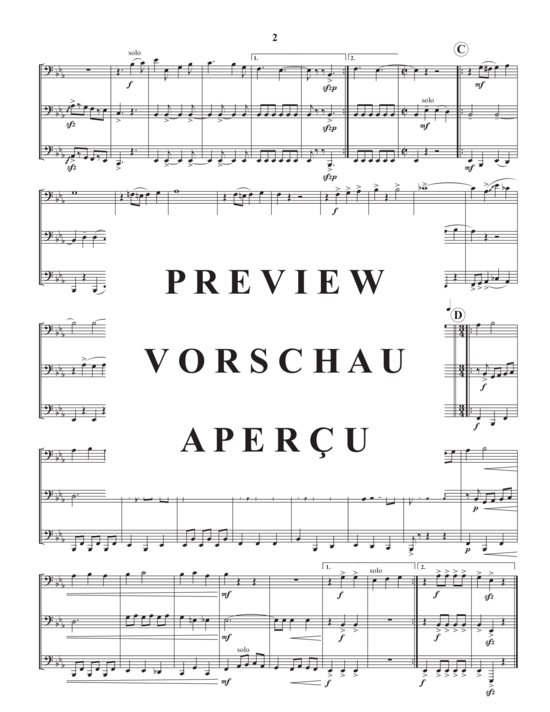 Produktgalerie: Seite 4 von 14 Travelin Medley , , (Tuba Trio EET)