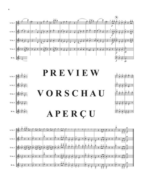 Product gallery: Page 7 of 17 The Man on the Flying Trapeze , , (Saxophone quintet AATTB)