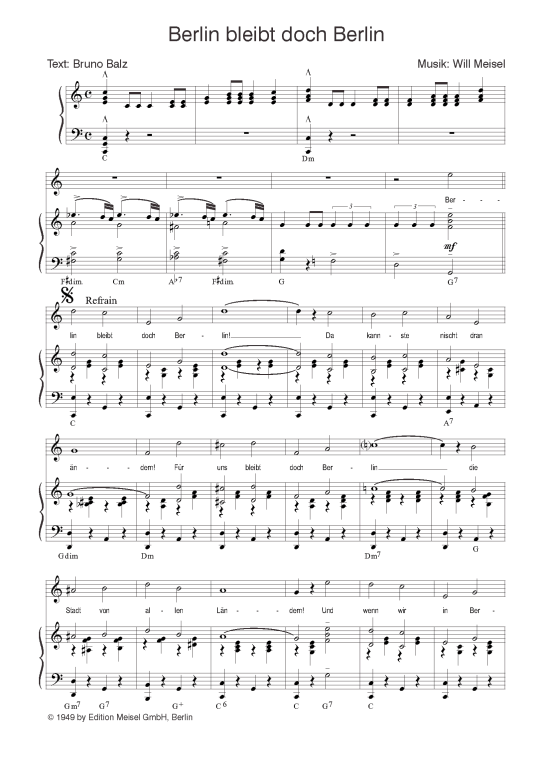 Produktbild zu: Berlin bleibt doch BerlinSchöneberger Sängerknaben