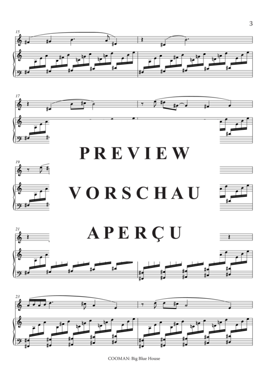 Produktgalerie: Seite 4 von 13 Big Blue House , , (Flügelhorn + Klavier)