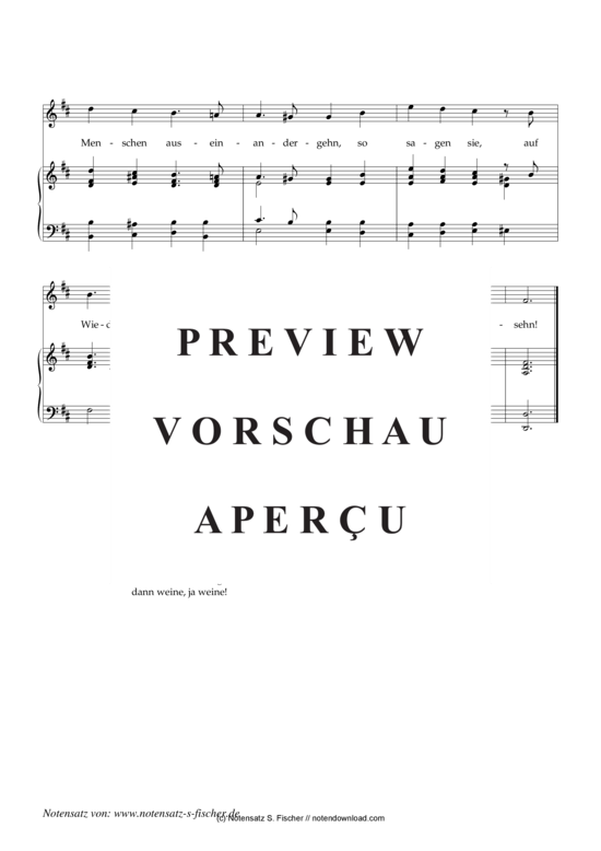 Product gallery: Page 3 of 3 Gottes Rat und Scheiden , , Piano and Voice