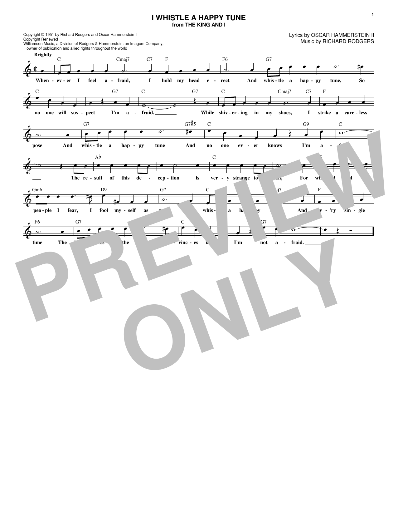 Product picture to: I Whistle A Happy Tune