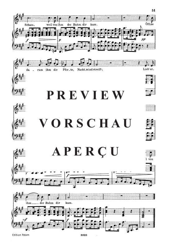 Product gallery: Page 8 of 8 Romanze des Richard Löwenherz D.856, , Low Voice and Piano