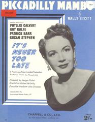 cover: Piccadilly Mambo, Wally Stott