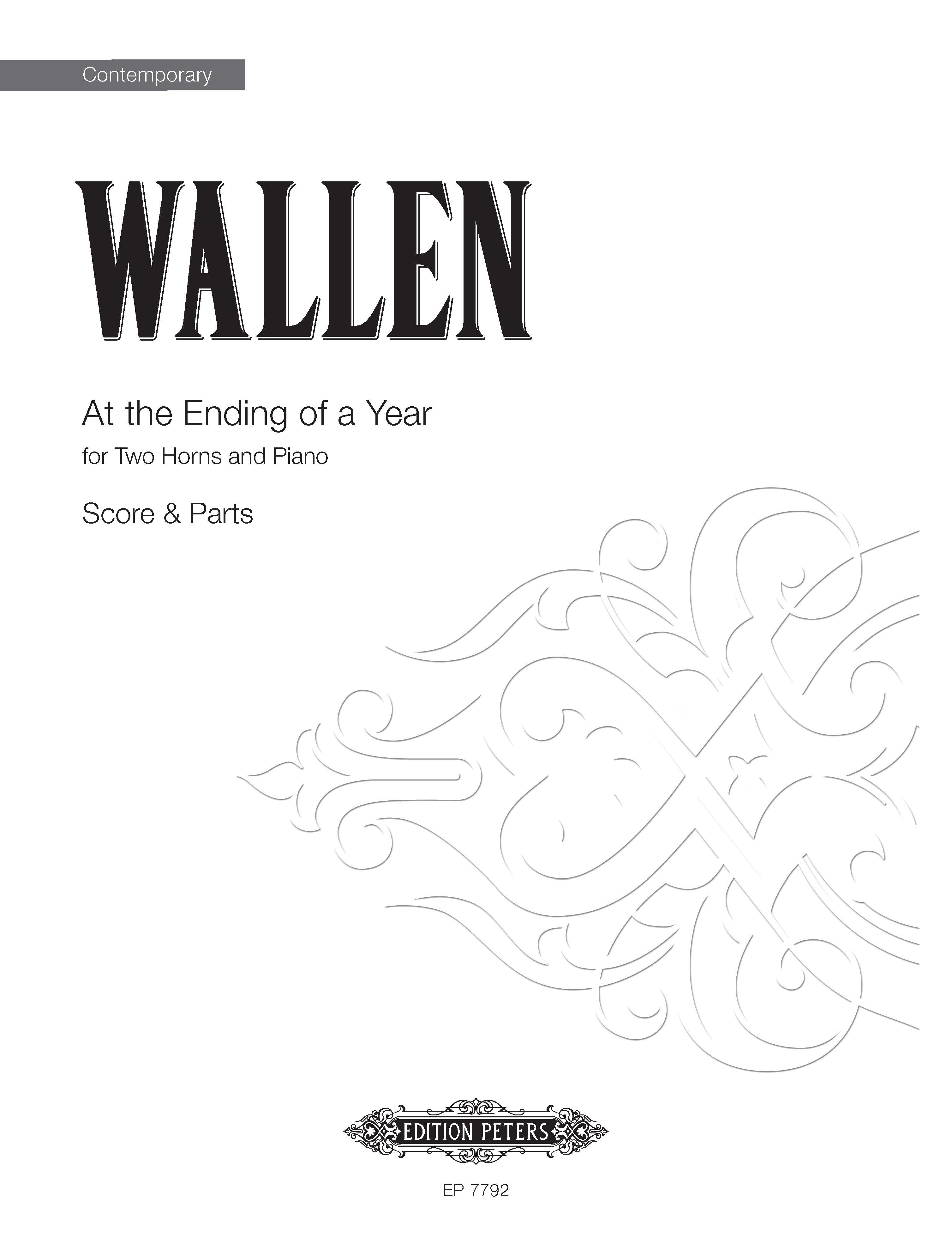 cover: At The Ending Of A Year, Errollyn Wallen